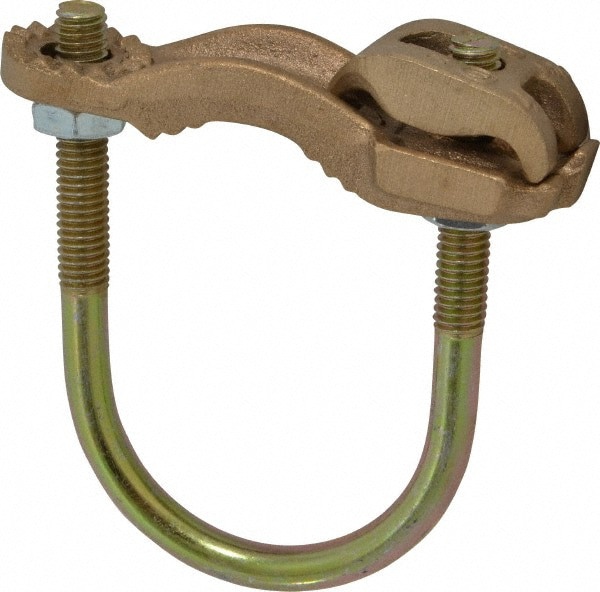 4 to 4/0 AWG Compatible U-bolt Rod Clamp